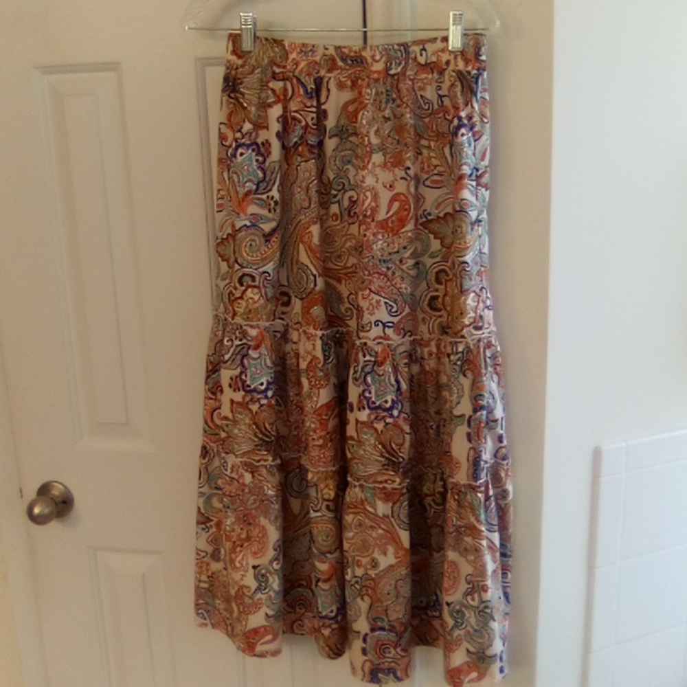 Floral Maxi Skirt